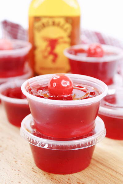 Fireball Jello Shots Fireball Jello Shots