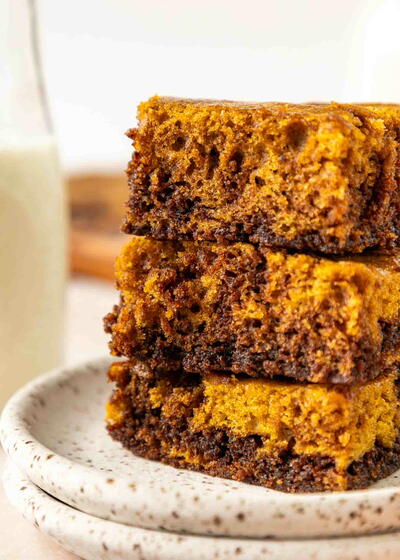 Pumpkin Brownies Pumpkin Brownies
