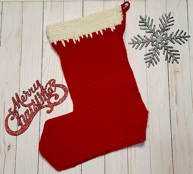 Vintage Style Christmas Stocking Vintage Style Christmas Stocking