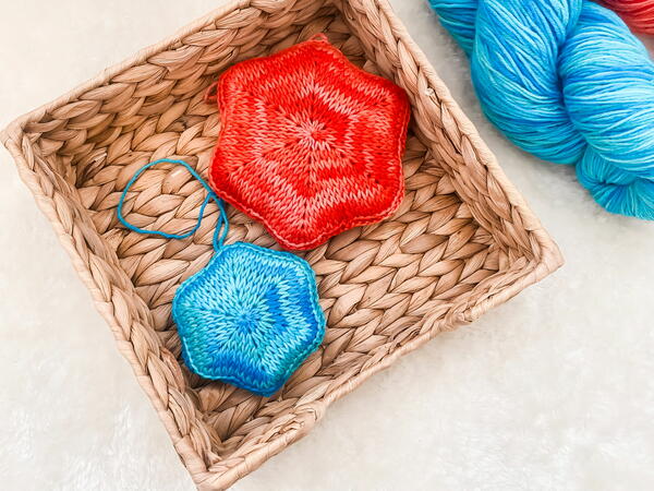 Sheba Crochet Star Ornament Sheba Crochet Star Ornament