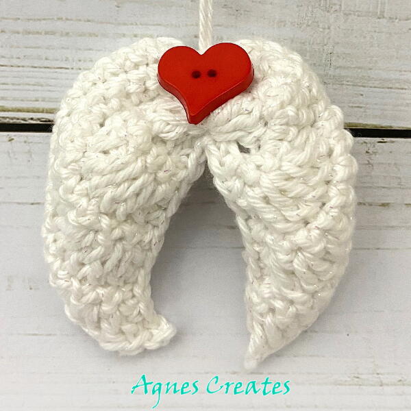 Angel Wings Ornament Crochet Pattern Angel Wings Ornament Crochet Pattern