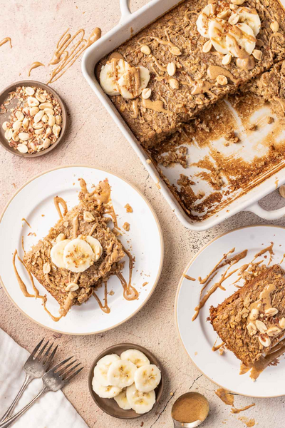 Peanut Butter Baked Oatmeal Peanut Butter Baked Oatmeal