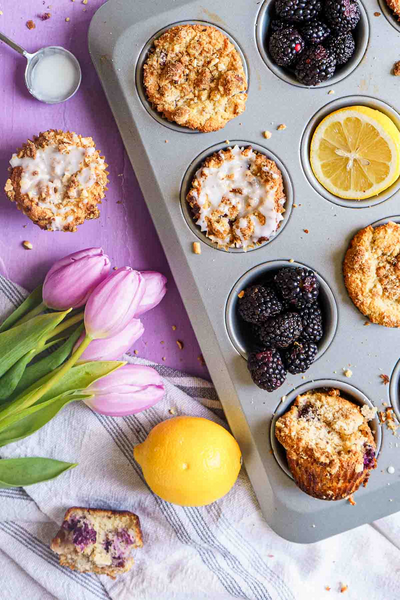 Almond Flour Blackberry Muffins gluten-free Almond Flour Blackberry Muffins (gluten-free)