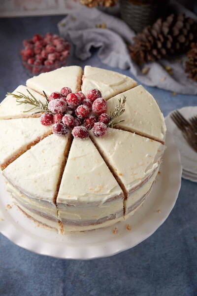 Moist Cranberry Cake With Homemade Cranberry Filling Moist Cranberry Cake With Homemade Cranberry Filling