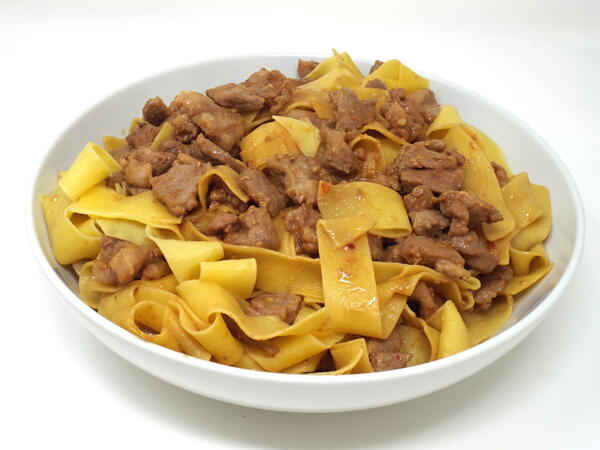 Miso Pappardelle And Pork Miso Pappardelle And Pork