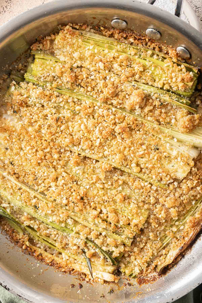 Butter Roasted Leeks Butter Roasted Leeks