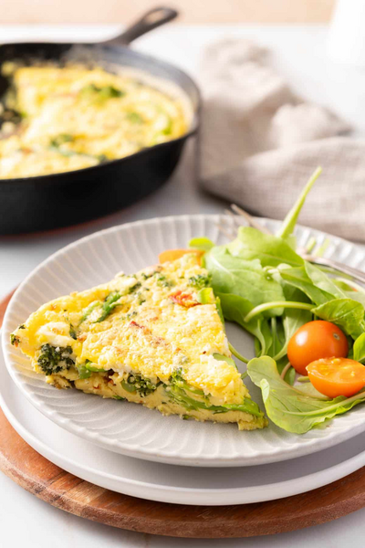 Broccolini Frittata With Feta Broccolini Frittata With Feta