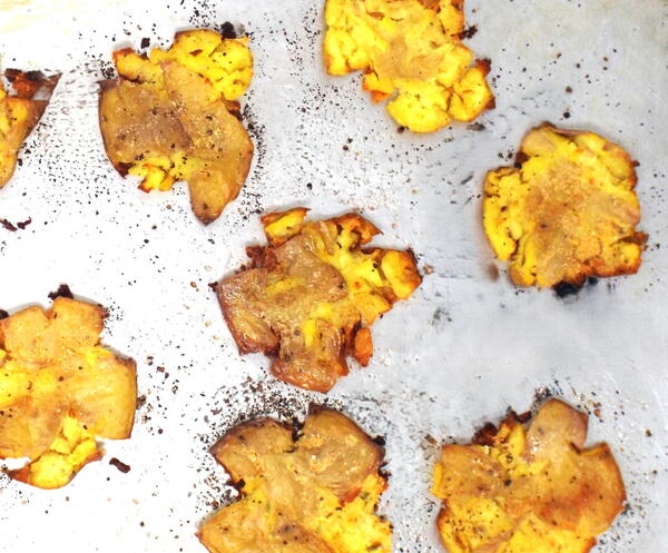 Garlic Smashed Potatoes Garlic Smashed Potatoes