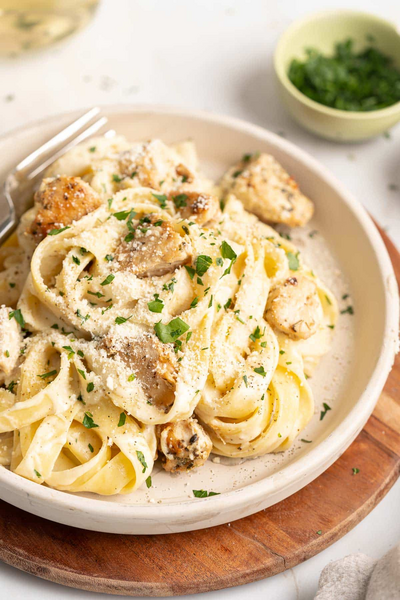 Gluten-free Chicken Alfredo Gluten-free Chicken Alfredo