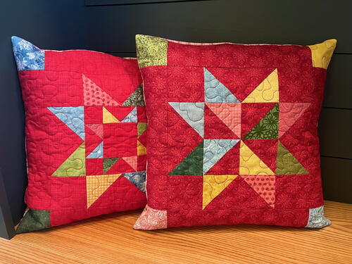 Starry Bright Christmas Pillow Starry + Bright Christmas Pillow