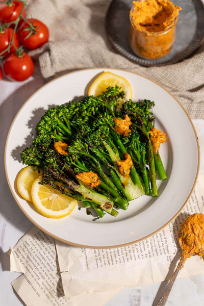 Grilled Broccolini With Tomato Butter Grilled Broccolini With Tomato Butter