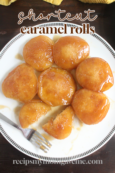 Shortcut Caramel Rolls Shortcut Caramel Rolls