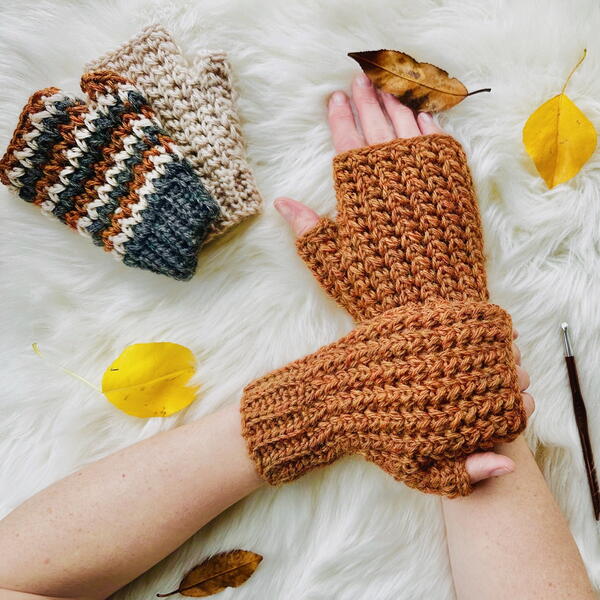 Hazel Fingerless Mittens Hazel Fingerless Mittens