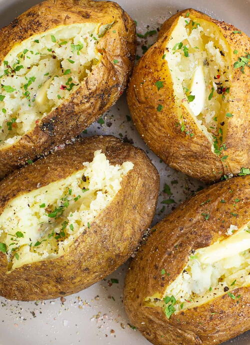 Air Fryer Baked Potatoes Air Fryer Baked Potatoes