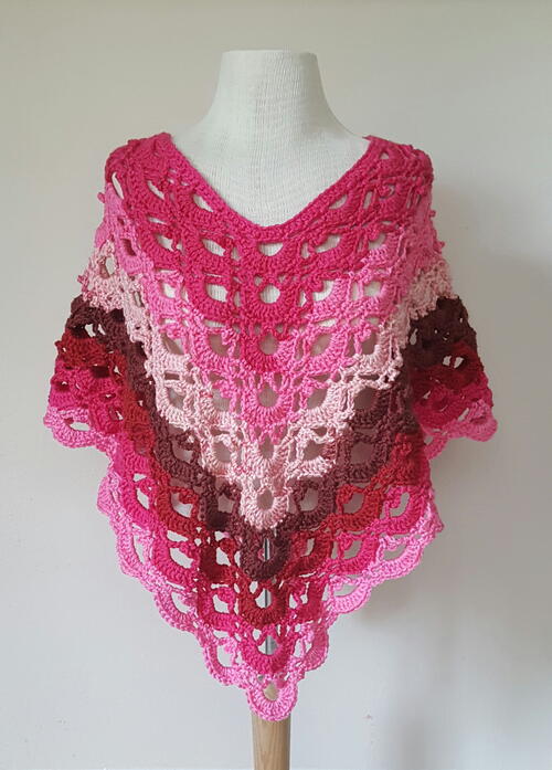 Gemstone Lace Poncho Gemstone Lace Poncho