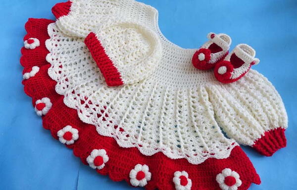 Daisy Flowers Baby Dress Free Pattern Daisy Flowers Baby Dress Free Pattern