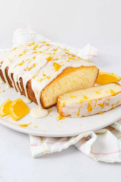 Moist Orange Pound Cake With Fresh Citrus Glaze Moist Orange Pound Cake With Fresh Citrus Glaze