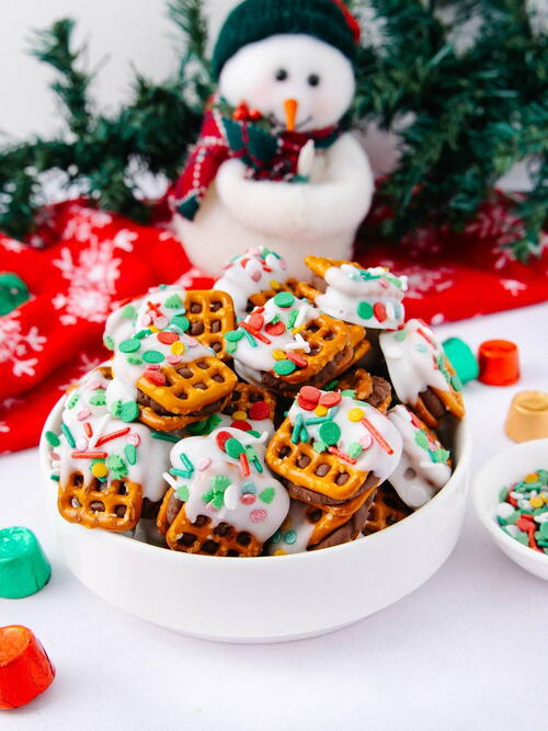 Christmas Pretzel And Rolo Recipe Christmas Pretzel And Rolo Recipe