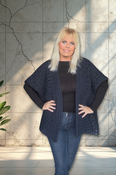 Bioluminescence Ruana Crochet Pattern Bioluminescence Ruana Crochet Pattern