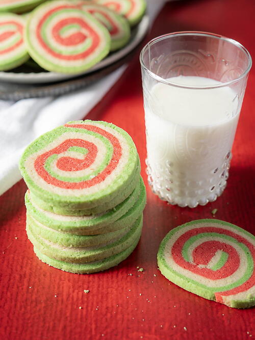 Gluten Free Christmas Pinwheel Cookies Gluten Free Christmas Pinwheel Cookies