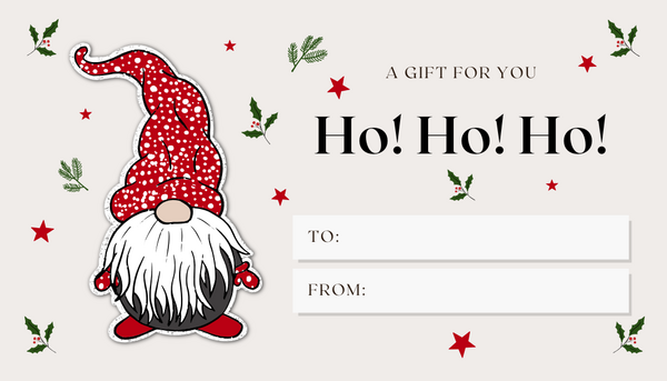 Christmas Gnome Gift Tag Christmas Gnome Gift Tag