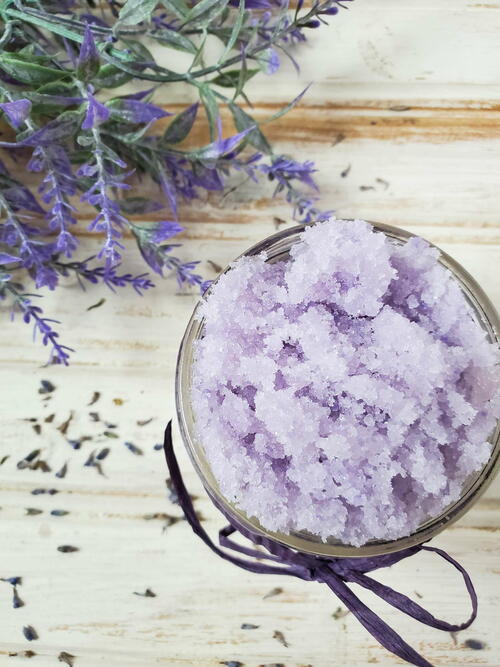 Lavender And Honey Sugar Scrub Lavender And Honey Sugar Scrub