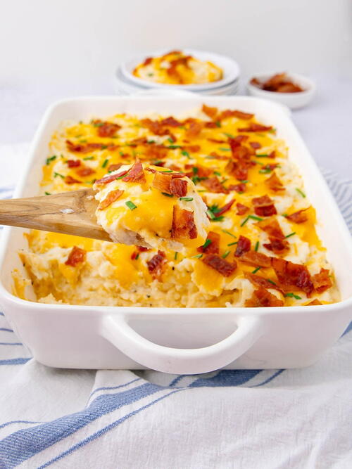 Loaded Baked Potato Casserole Loaded Baked Potato Casserole