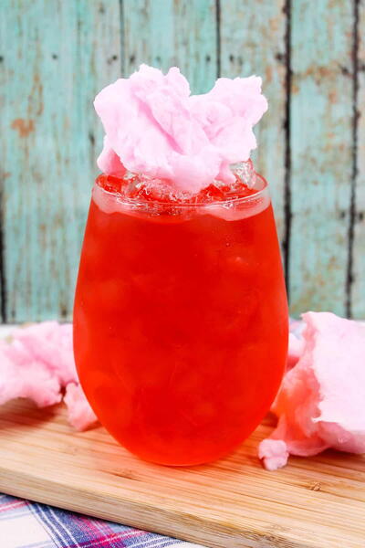 Cotton Candy Vodka Drink Cotton Candy Vodka Drink