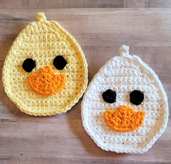 Smiling Duck Potholder Smiling Duck Potholder