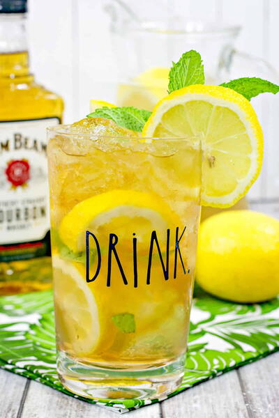 Bourbon Mint Iced Tea Bourbon Mint Iced Tea