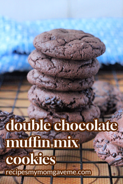 Double Chocolate Muffin Mix Cookies Double Chocolate Muffin Mix Cookies