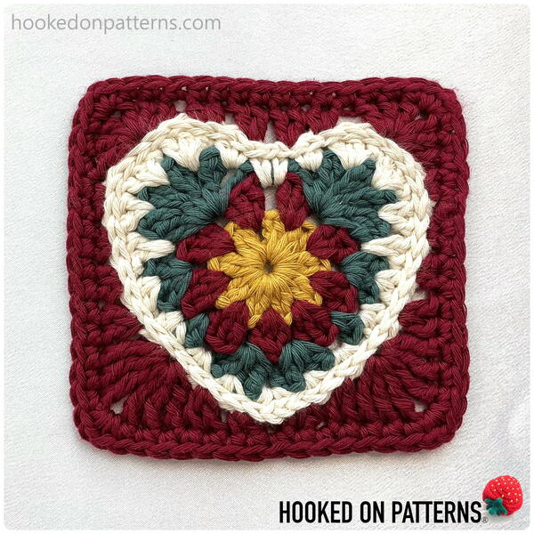 Heart Granny Square Heart Granny Square