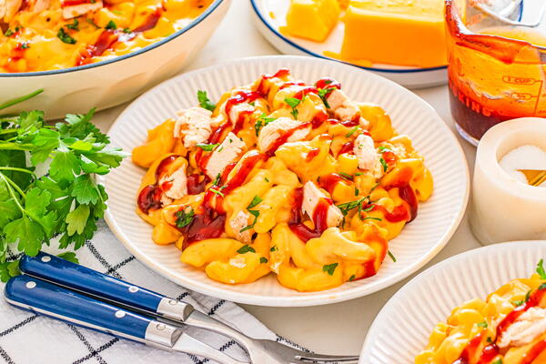 Bbq Chicken Mac And Cheese Bbq Chicken Mac And Cheese
