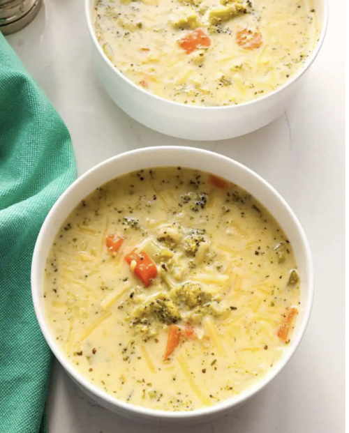 Slow Cooker Broccoli Cheddar Soup Slow Cooker Broccoli Cheddar Soup