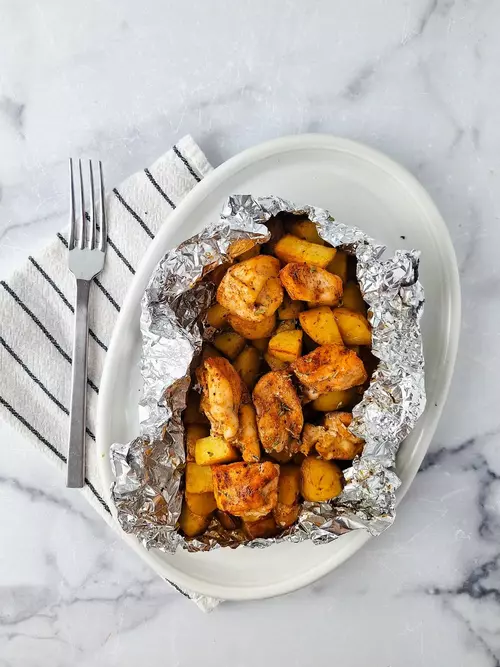 Air Fryer Chicken And Potatoes Air Fryer Chicken And Potatoes