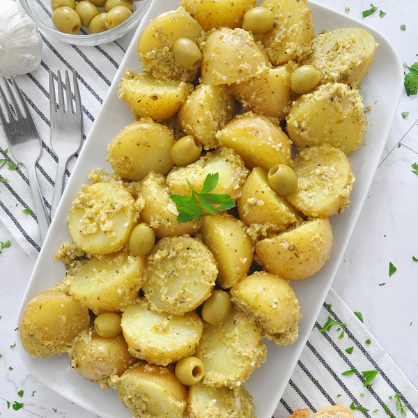 Spanish Potatoes With Olive Sauce One Of Spains Best-kept Secrets Spanish Potatoes With Olive Sauce | One Of Spain’s Best-kept Secrets