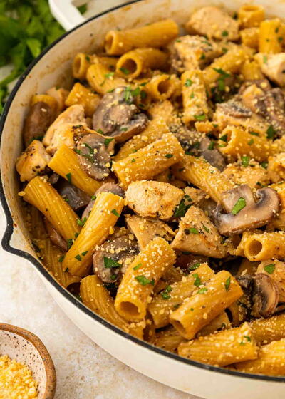 Chicken And Mushroom Pasta Chicken And Mushroom Pasta