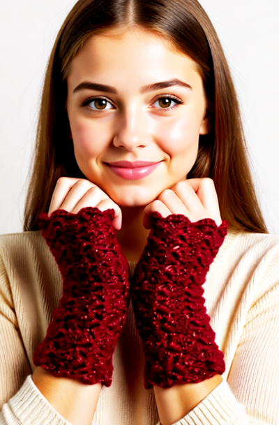 The Sally Crochet Scarf And Fingerless Gloves The Sally Crochet Scarf And Fingerless Gloves