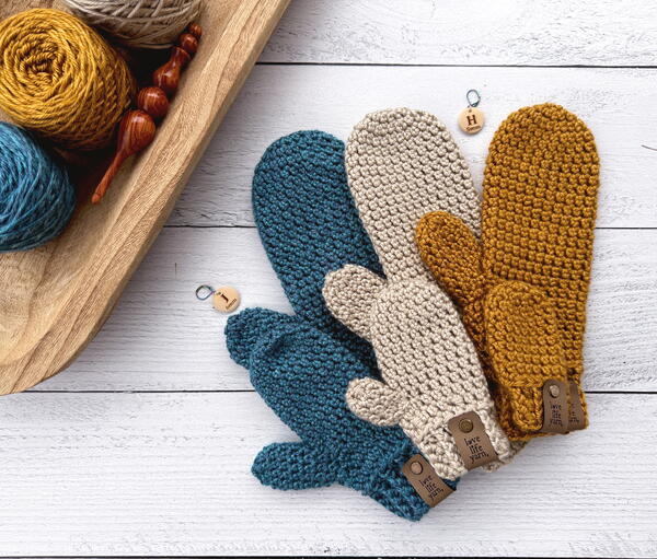 Winter Essential Crochet Mittens Winter Essential Crochet Mittens
