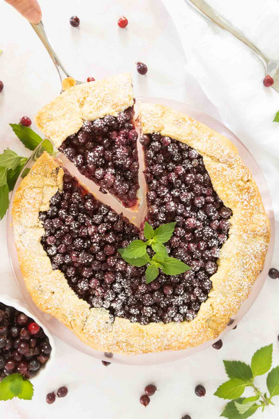Serviceberry Galette Recipe rustic Pie Serviceberry Galette Recipe (rustic Pie)