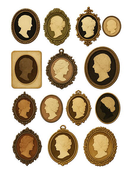 Printable Cameos Printable Cameos