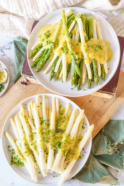 White Asparagus With Hollandaise White Asparagus With Hollandaise