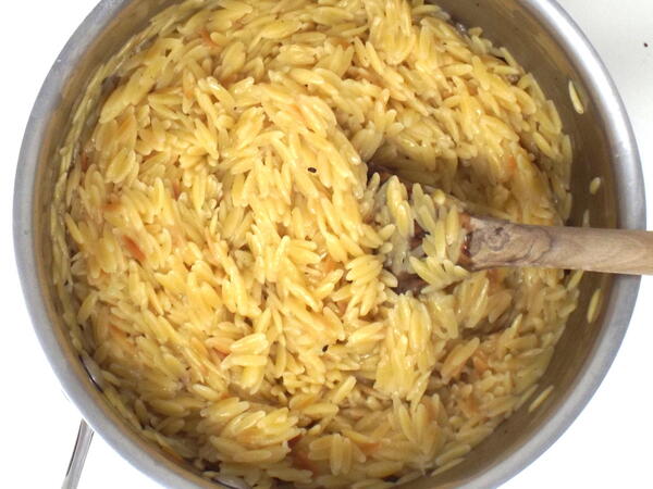 Fresh Garlic And Lemon Orzo Fresh Garlic And Lemon Orzo