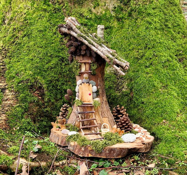 Tree Branch Fairy House Tree Branch Fairy House