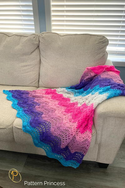 Little Miracle Waves Of Love Baby Blanket Crochet Pattern Little Miracle Waves Of Love Baby Blanket Crochet Pattern