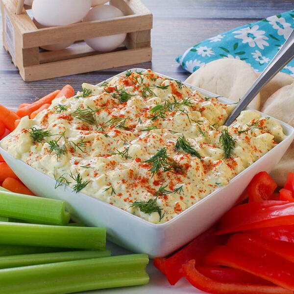 Dill Deviled Egg Dip Dill Deviled Egg Dip