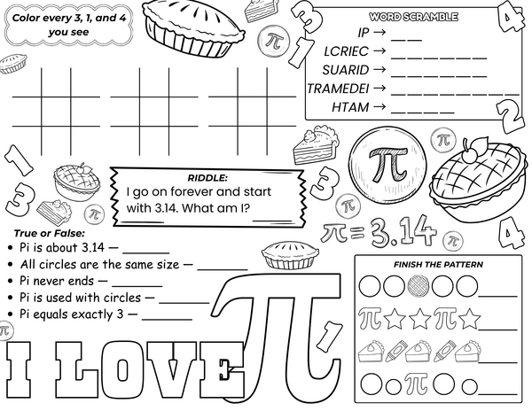 Free And Fun Pi Day Activities Free And Fun Pi Day Activities