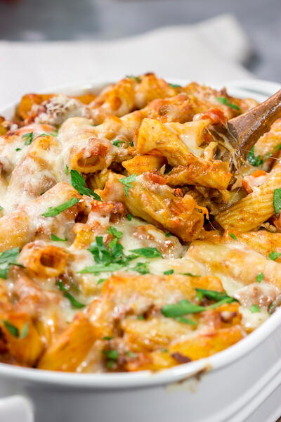 Baked Pasta Bolognese Baked Pasta Bolognese