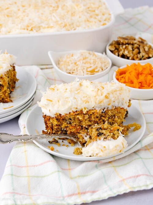 Coconut Carrot Cake Coconut Carrot Cake