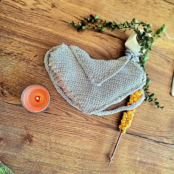Crochet Heart 3d Bag Crochet Heart 3d Bag